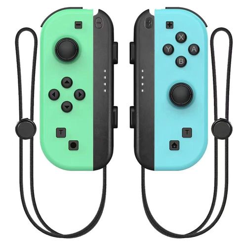 Manette De Jeu Joy-Sub Sans Fil Pour Nintendo Switch, Manette De Jeu, Manette De Jeu, Plusieurs Couleurs, Thoracde Commutateur, Touriste, Vibration, Pomercons-Green Blue Strap