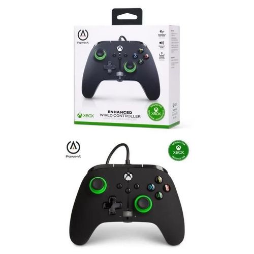 Manette De Jeu - Microsoft - Xbox One X-S + Pc - Filaire - 3m - Vibration