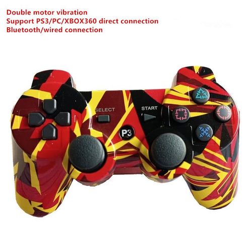 Manette De Jeu Sans Fil Bluetooth Pour Console Sony Ps3, Joystick Pour Pc