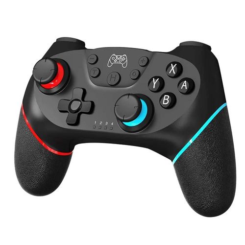Manette De Jeu Sans Fil Compatible Avec Nintendo Switch/Ns Lite/Ns Oled, Contrleur De Console Pour Android Pc, Joystick Avec 6 Axes-Rb