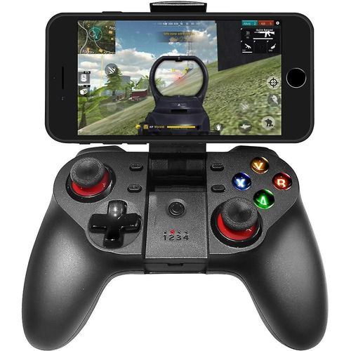 Manette De Jeu Sans Fil Pour Android, Ios, Pc Windows - Plus De 10 Heures D'autonomie, Double Vibration, Haute Compatibilit