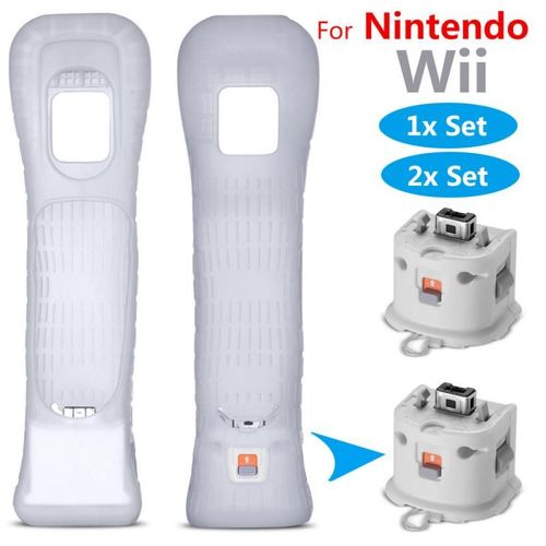 Manette De Jeu Sans Fil Pour Console Nintendo Wii, Avec Acclrateur, Contrleur  Distance, Rehausseur De Mouvement, Joystick