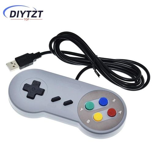 Manette De Jeu Usb Rtro, Contrleur Filaire Pour Linux Snes, Pc Nespi Retropie Windows Raspberry Pi 4b 3b + 3b, 1/2 Pices 2pcs