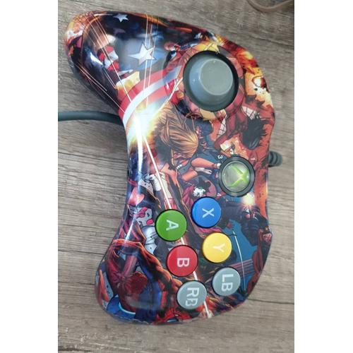 Manette Fight Pad Filaire Xbox 360 Marvel