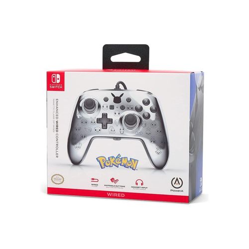 Manette Powera Enhanced Wired Controller Filaire Noir Acco Brands Pour ,Nintendo Switch, Nintendo Switch Lite