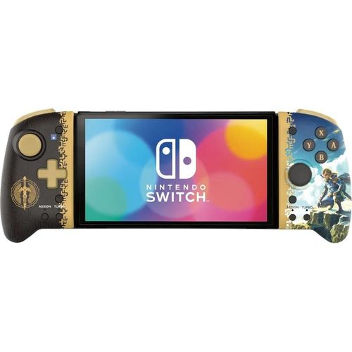 Manette Hori Split Pad Pro Zelda: Tears Of The Kingdom Pour Nintendo Switch Noir Et Vert