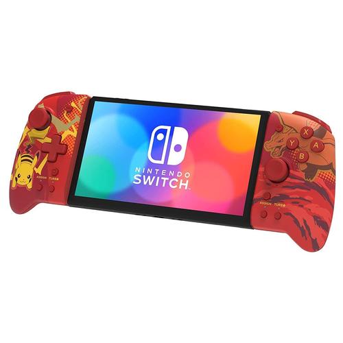 Manette Nintendo Switch Mode Portable Hori Split Pad Pro (Dracaufeu Et Pikachu)