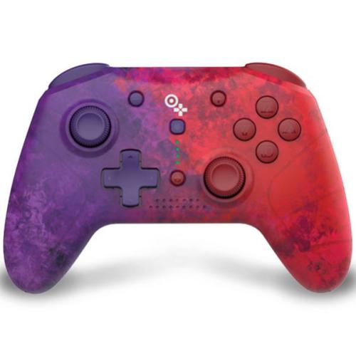 Manette Sans Fil Bicolore Violet Pour Nintendo Switch