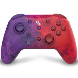 Manette Sans Fil Bicolore Rouge et Violet Nintendo Switch pas cher 