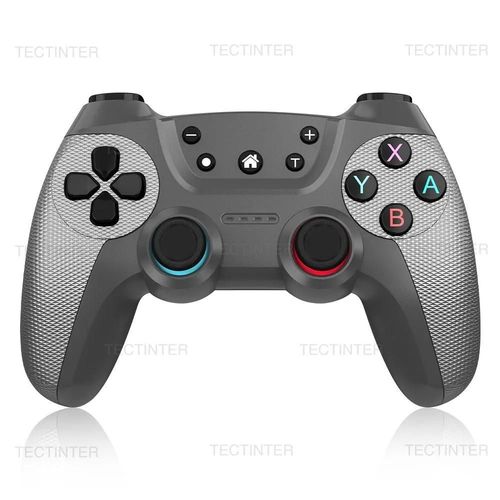 Manette Sans Fil Bluetooth Compatible Avec Nintendo Switch, Manette De Jeu Oled Android, Manette Usb-Without Retail Box-Silver