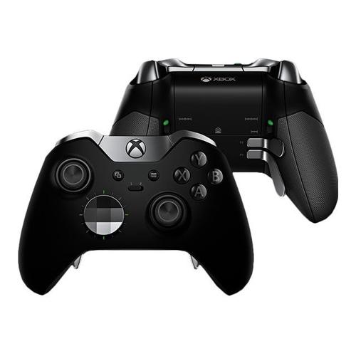 Manette Microsoft Xbox Elite Wireless Controller Sans Fil Noir Microsoft Pour Pc, Microsoft Xbox One