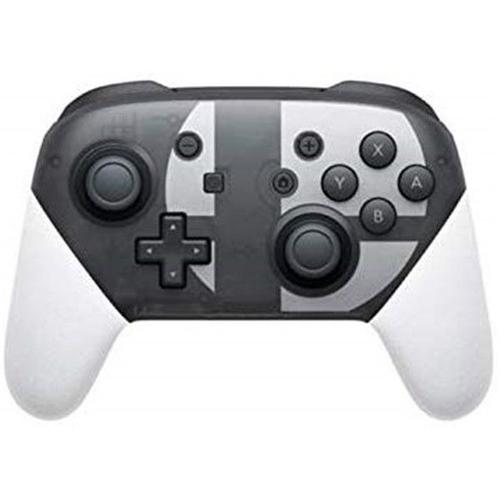 Manette Sans Fil Pour Nintendo Switch, Manette Bluetooth Gamepad Pro Controller Compatible Avec La Console Nintendo Switch (Noir+Blanc)
