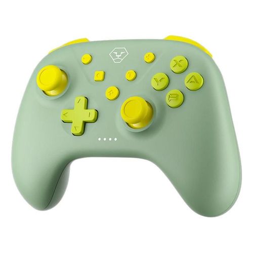 Manette Sans Fil Pour Nintendo Switch Pro, Gamepad, Turbo Function, Oled, Lite, Pc, Ios, Android-Blue With Receiver