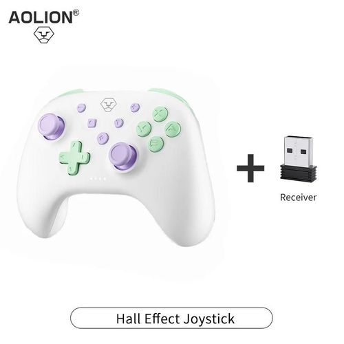 Manette Sans Fil Pour Nintendo Switch Pro, Gamepad, Turbo Function, Oled, Lite, Pc, Ios, Android-New With Receiver