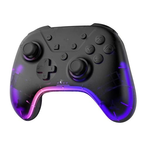 Manette Sans Fil Pour Nintendo Switch Pro, Gamepad, Turbo Function, Oled, Lite, Pc, Ios, Android-Rgb Black