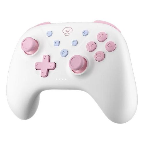 Manette Sans Fil Pour Nintendo Switch Pro, Gamepad, Turbo Function, Oled, Lite, Pc, Ios, Android-White