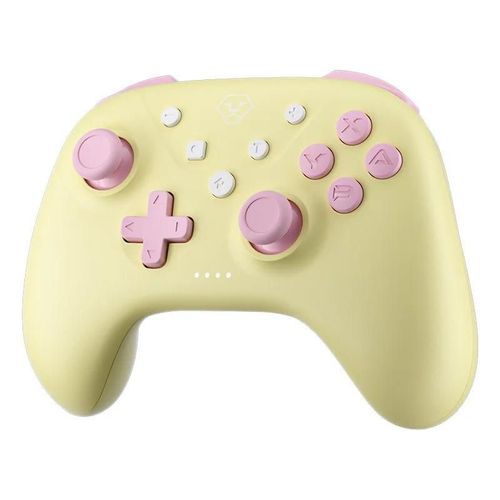 Manette Sans Fil Pour Nintendo Switch Pro, Gamepad, Turbo Function, Oled, Lite, Pc, Ios, Android-Yellow