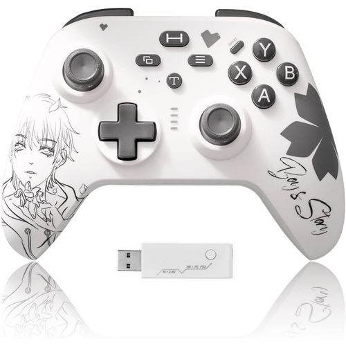 Manette Sans Fil Pour Xbox One, Manette De Jeu Sans Fil Compatible Avec Xbox One, Xbox One S, Xbox One X, Xbox Series X Et Windows Pc