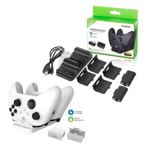 Manette Sans Fil Xbox Series X/S Dual Charge Slim/One X Dual Battery Charging Set X1 Charging Base