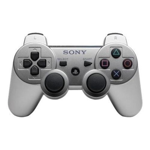 Sony Dualshock 3 - Gamepad - 12 Boutons - Sans Fil - Argent(E) - Pour Sony Playstation 3