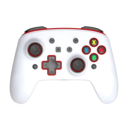 Switch LED Blanc, Pro sans Fil Switch Controller pour Nintendo Switch/OLED/Lite