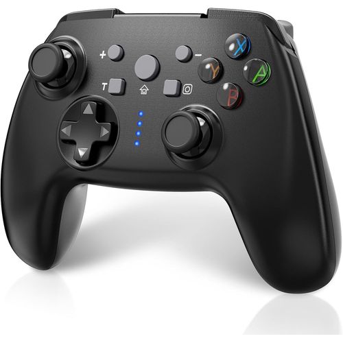 Manette Switch, Manette Switch Sans Fil Pour Switch/Switch Lite/Switch Oled, Manette Switch Pro Avec One Key Wake Up/Turbo/6 Axis Gyro/Dual Vibration Et Capture D'cran, Manette Pc