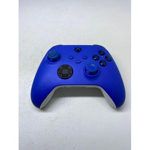 Manette Xbox One Bleu Choc - Pour Xbox One S / X - Officielle