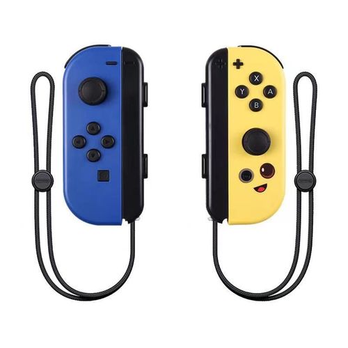 Manettes Joy-Con Gauche Et Droite Pour Ns Switch Avec Fonction Bluetooth Et Rveil  Distance -  Avec Dragonne De Poignet