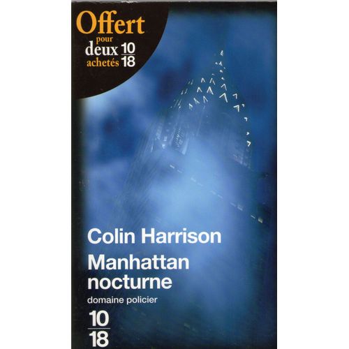 Manhattan Nocturne   de Colin Harrison  Format Broch 