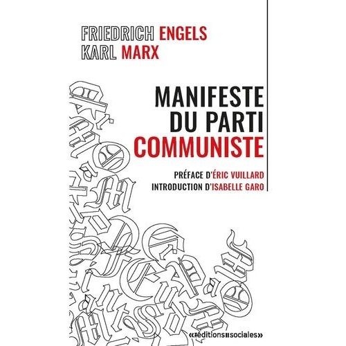 Manifeste Du Parti Communiste    Format Poche 