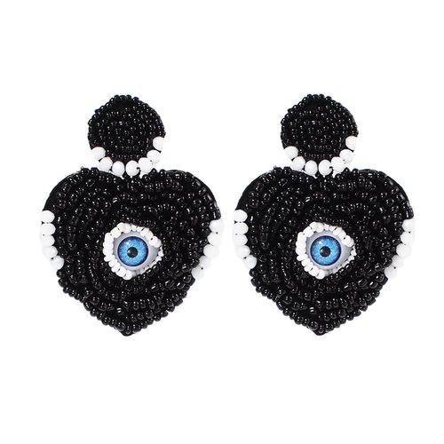 Manilai-Boucles D'oreilles Bohmes Faites  La Main Pour Femmes, Bijoux En Rsine, Grand Amour, En Perles, Tendance, Pendentif, Goutte, Cadeaux