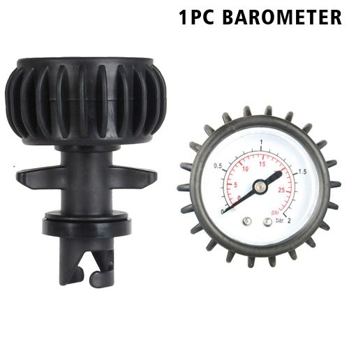 Manomtre De Pression D'air Prcis, 30psi, Kayak, Ski Aquatique, Avec Pompe  Main, En Pvc, Baromtre Simple, Installation Facile, Bateau Gonflable