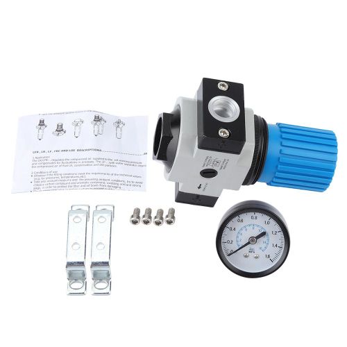 Manometre De Pression Pour Compresseur D'air Lr-1/2-Midi, Soupape De Decharge Et Regulateur