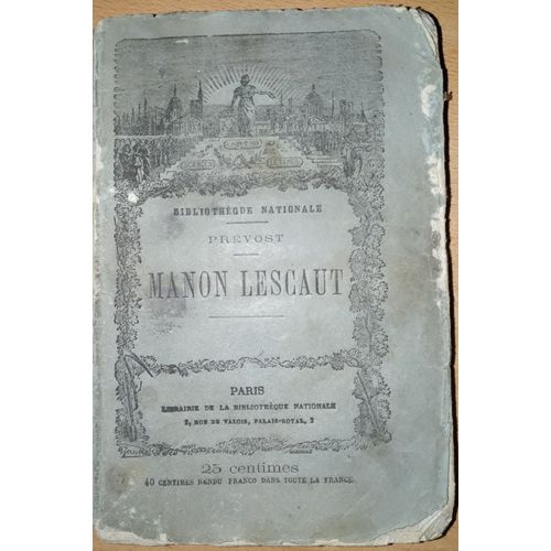 Manon Lescaut   de Abbe Prevost  Format Poche 