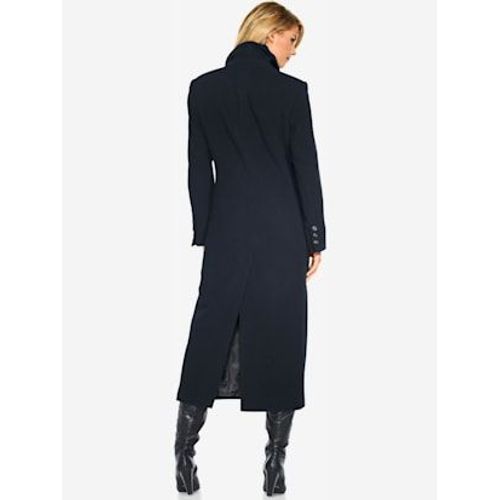 Manteau Coupe Longue Classique - Linea Tesini - Marine