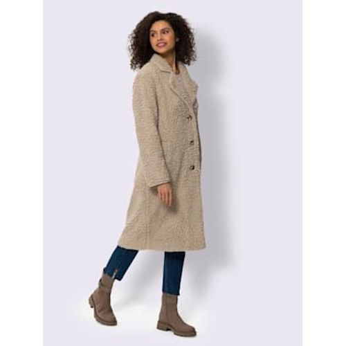 Manteau D'hiver En Polaire Douce Et Moelleuse - Linea Tesini - Sable
