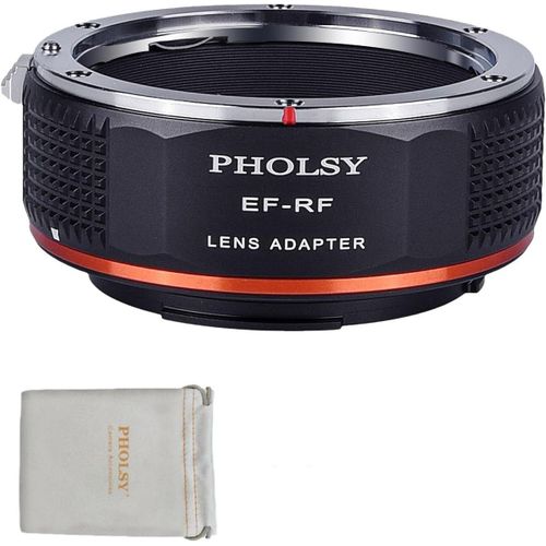Manuelle Bague D'Adaptation Pour Objectifs: Compatible Avec Les Objectifs Canon Ef (Ef-S) Et Les Botiers Appareils Photo Canon Rf (Eos R-Type), Ef Vers Rf[HDM5235876]