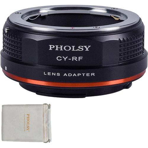 Manuelle Bague D'Adaptation Pour Objectifs: Compatible Avec Les Objectifs Contax/Yashica (C/Y) Et Les Botiers Appareils Photo Canon Rf (Eos R-Type), Cy Vers Rf[HDM5235872]