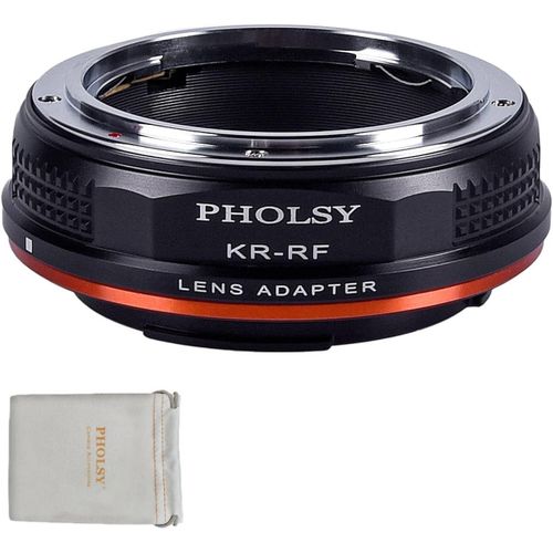 Manuelle Bague D'Adaptation Pour Objectifs: Compatible Avec Les Objectifs Konica Ar Et Les Botiers Appareils Photo Canon Rf (Eos R-Type), Konica Vers Rf[YIN4186794]