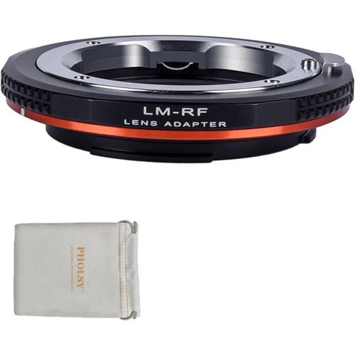 Manuelle Bague D'Adaptation Pour Objectifs: Compatible Avec Les Objectifs Leica M Zm Vm Et Les Botiers Appareils Photo Canon Rf (Eos R-Type), Leica M Vers Rf[HDM5235866]