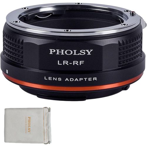 Manuelle Bague d'adaptation pour Objectifs: Compatible avec Les Objectifs Leica R et Les Botiers Appareils Photo Canon RF (EOS R-Type), Leica R vers RF.[G683]