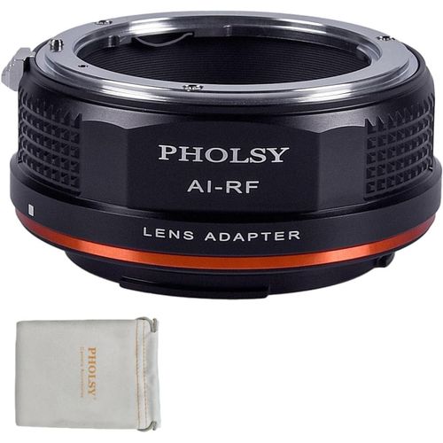 Manuelle Bague D'Adaptation Pour Objectifs: Compatible Avec Les Objectifs Nikon F Et Les Botiers Appareils Photo Canon Rf (Eos R-Type), Nikon F Vers Rf[VIT695870]