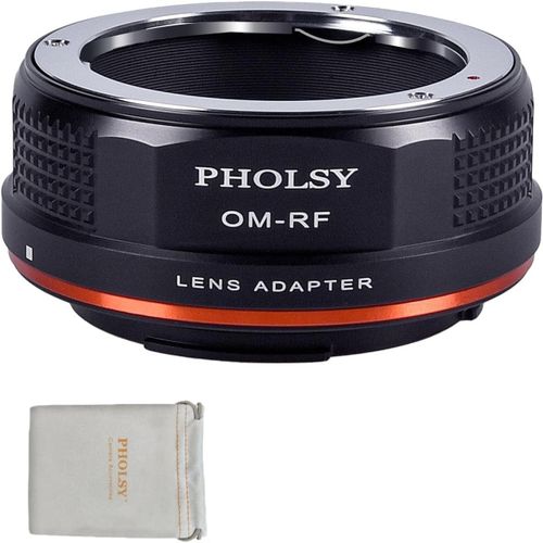 Manuelle Bague D'Adaptation Pour Objectifs: Compatible Avec Les Objectifs Olympus Om Et Les Botiers Appareils Photo Canon Rf (Eos R-Type), Om Vers Rf[HDM5235869]