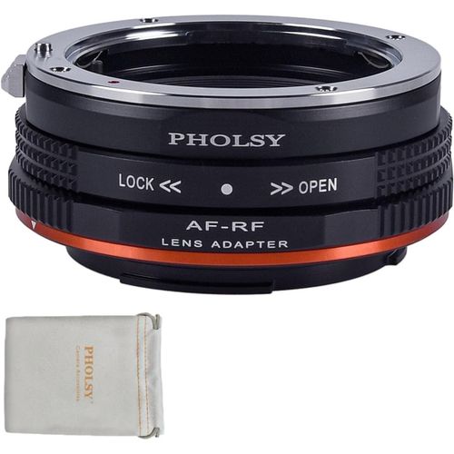 Manuelle Bague D'Adaptation Pour Objectifs: Compatible Avec Les Objectifs Sony A (Minolta Af) Et Les Botiers Appareils Photo Canon Rf (Eos R-Type), Sony A Vers Rf[HDM5235871]
