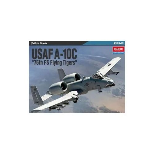 Maquette Char Academy A-10c Thunderbolt Ii 75th Fs Flying Tigers - 1:48 - Ref : 14318