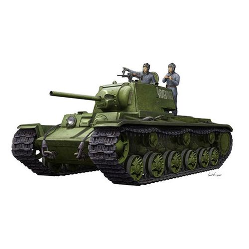 Maquette Char : Kv-1 1942 Char  Tourelle Simplifie Avec quipage De Char