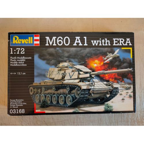 Maquette Char Revell 1/72 : M60 A1 With Era