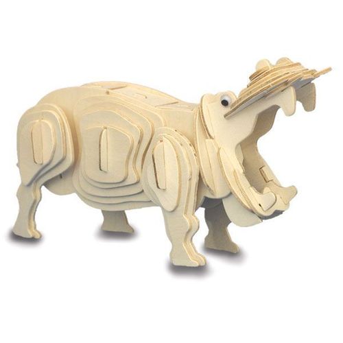 Maquette En Bois Hippopotame - Quay