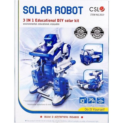 Maquette Robot Transformer 3 En 1 - Solaire