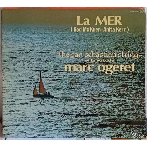 Marc Ogeret - The San Sebastian Strings: La Mer 33t 30cm Lp Vinyl - 